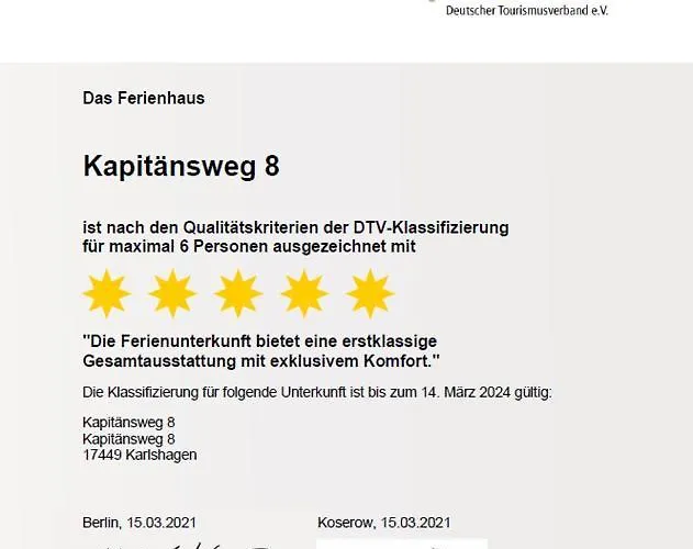 Pier 8 度假居 Karlshagen
